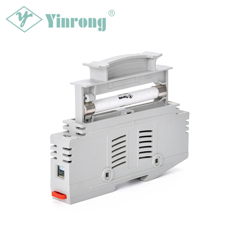 1000VDC 30A 10×85mm Solar PV DIN Rail држач за осигурувачи